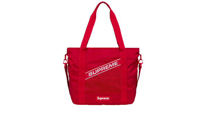 Supreme Logo Tote Bag Red (FW23) - N/A – Izicop
