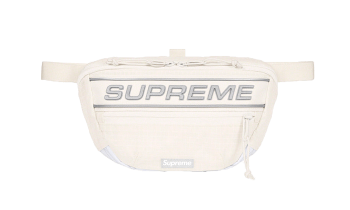 Supreme Logo Waist Bag White (FW23) - N/A – Izicop