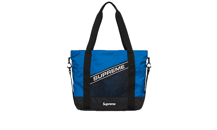 Supreme Logo Tote Bag Blue (FW23) - N/A – Izicop