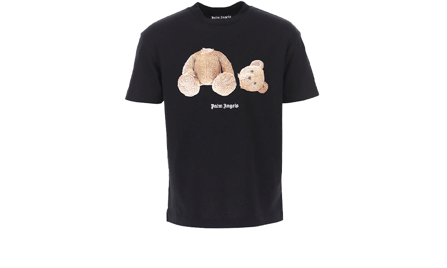 Palm Angels Teddy Bear Classic T-shirt Black Size XLarge