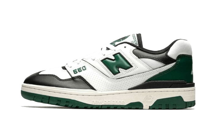 New Balance 550 White/Green Sneakers
