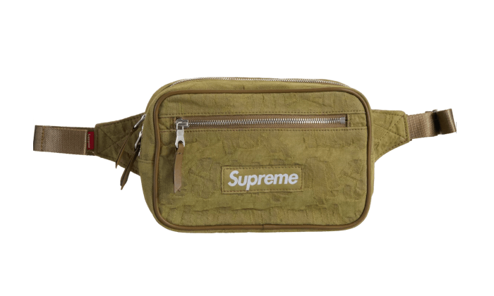 Supreme Logo Waist Bag Red - FW23 - US