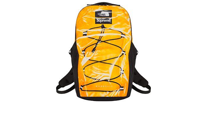Supreme The North Face Printed Borealis Backpack Yellow