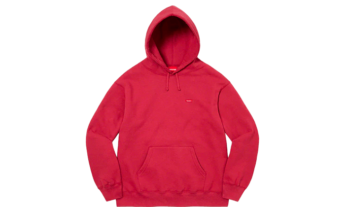 Supreme Small Box Hooded Sweatshirt Dark Red - N/A – Izicop