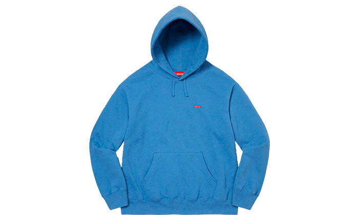 Supreme Small Box Hooded Sweatshirt Blue - N/A – Izicop