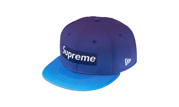 Supreme New Era Gradient Box Logo Blue   N/A – Izicop