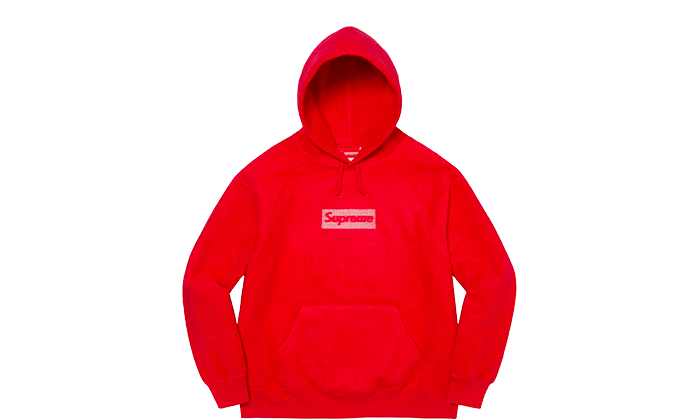 Supreme Inside Out Box Logo Hooded Sweatshirt Red - N/A – Izicop