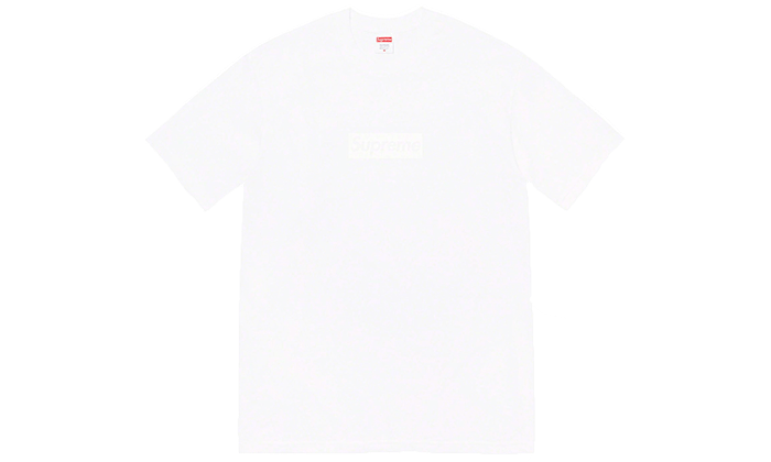 【L】Supreme Box Logo Tee White
