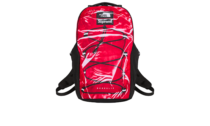 Supreme The North Face Printed Borealis Backpack Red