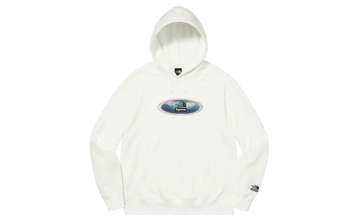 Supreme The North Face Lenticular Mountains Hooded Sweatshirt