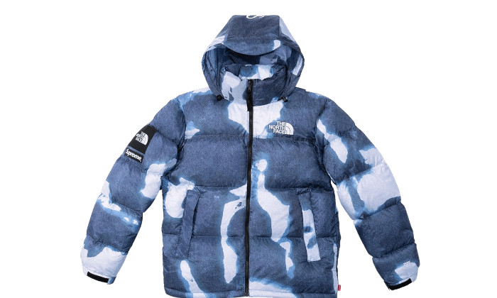 Supreme The North Face Bleached Nuptse L正規品