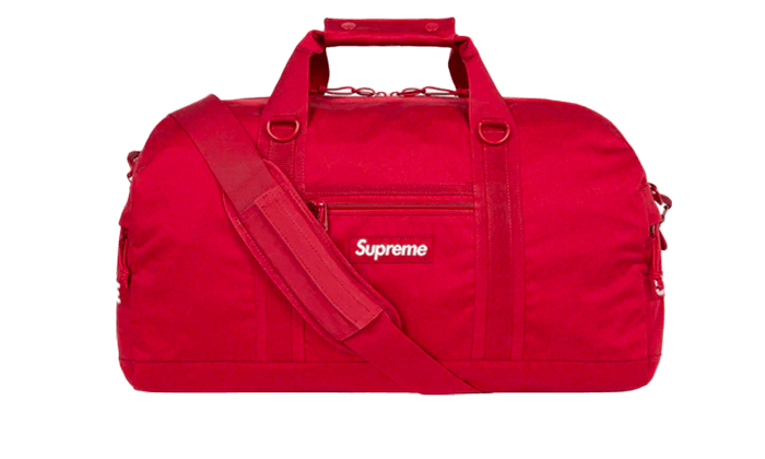 Supreme Logo Duffle Bag Red (FW23) - N/A – Izicop