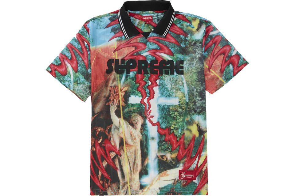 Supreme Tadanori Yokoo Soccer Jersey Red – Izicop