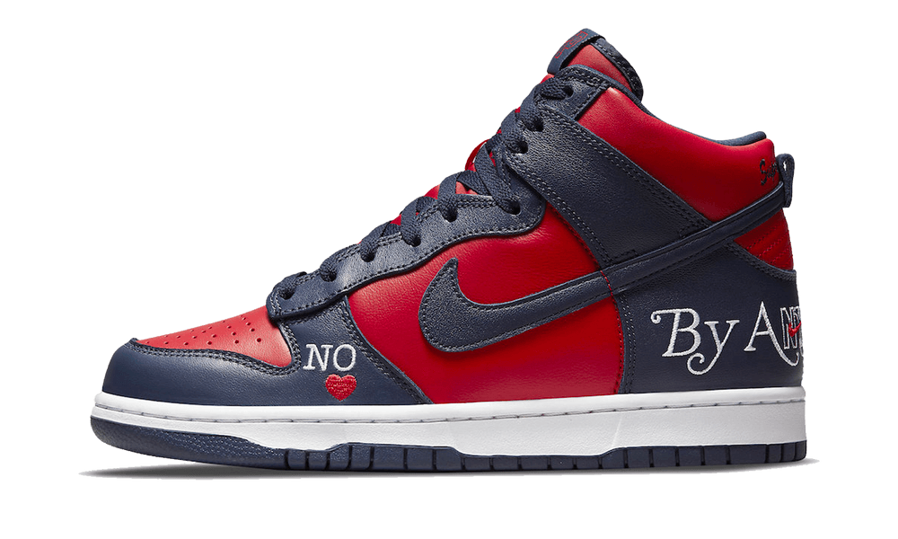 Supreme × Nike SB Dunk High By Any Means - 靴