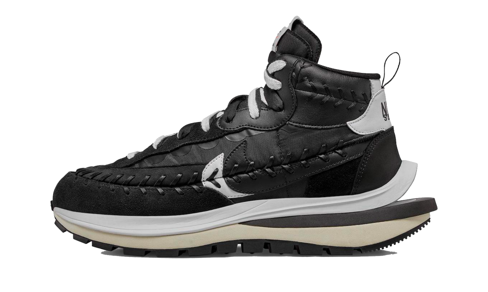 Nike x Sacai Vaporwaffle Jean Paul Gaultier Black White - DH9186 ...