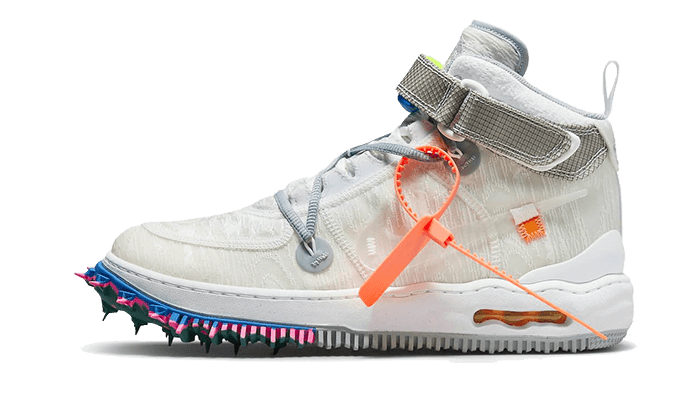 Nike Air Force Mid Off-White Clear White - DO6290-100 –