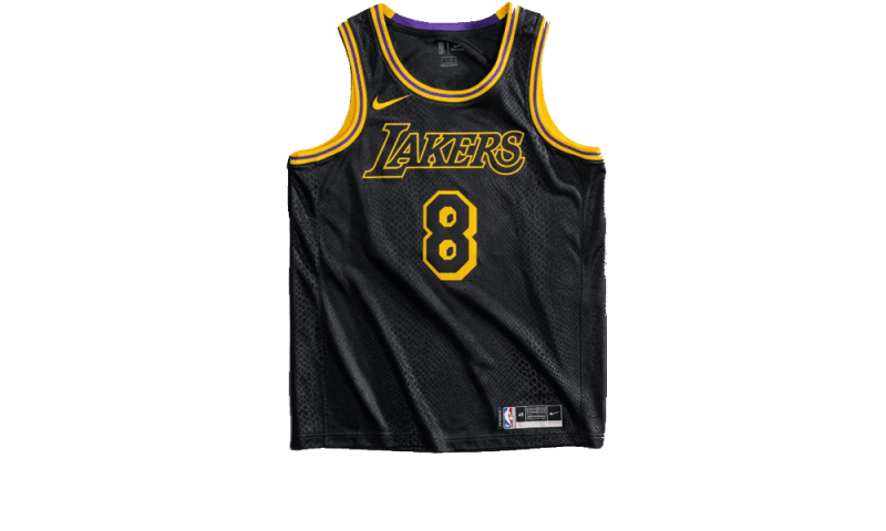 Nike Los Angeles Lakers Kobe Bryant Black Mamba City Jersey - SS20