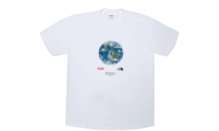 Supreme The North Face One World Tee White - TBT – Izicop