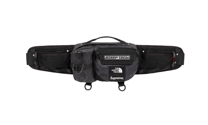 Supreme The North Face Steep Tech Waist Bag Black – Izicop