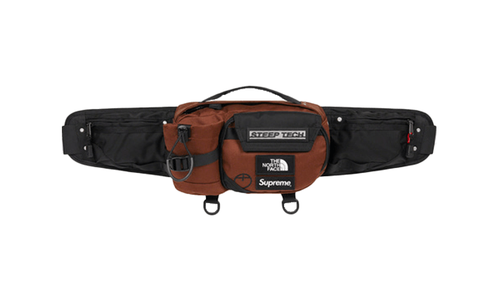 SUPREME The North Face Leather Waist Bag