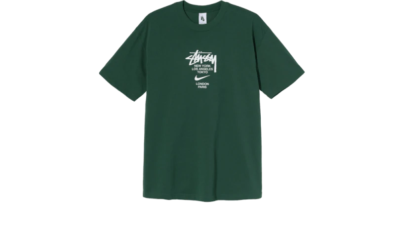 Nike Stussy International T-Shirt Green