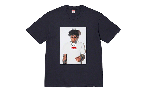 Supreme NBA Youngboy Tee Navy (FW23) - N/A – Izicop