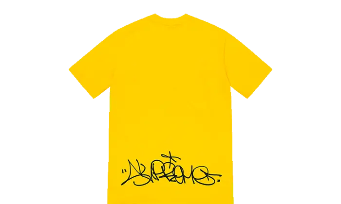 Supreme Irak Cast Tee Yellow – Izicop