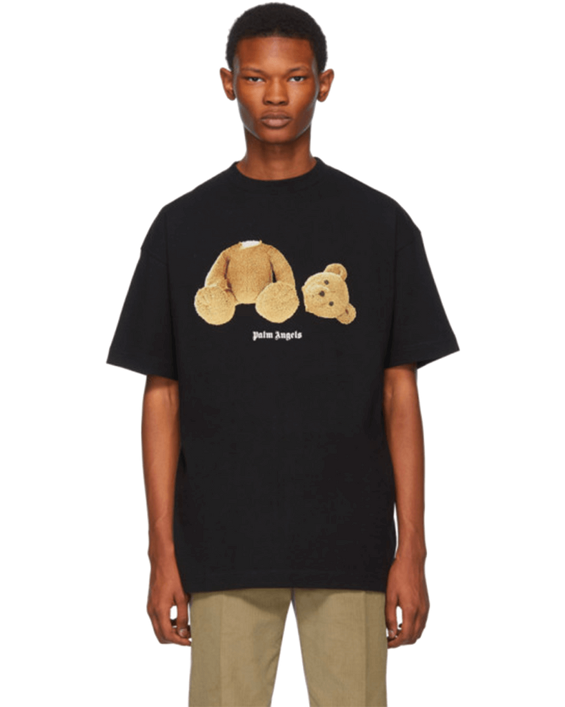 Palm Angels Kill The Bear T-Shirt Black - PMAA001F21JER0231060 – Izicop