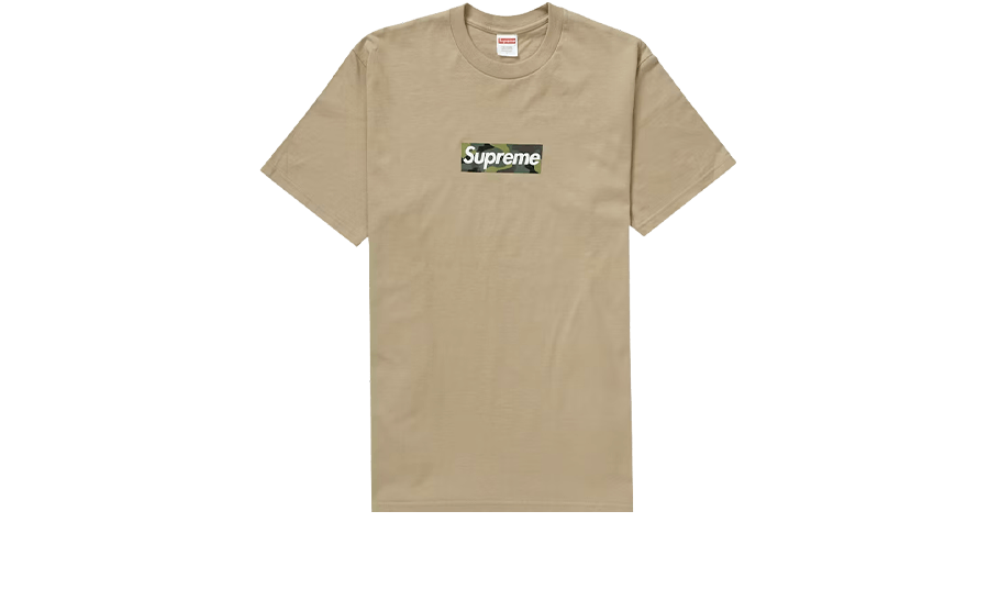 Supreme Box Logo Tee (FW23) Khaki - – Izicop