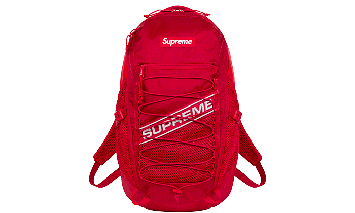 Supreme Logo Backpack Red (FW23)