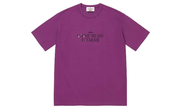 Supreme Stone Island Tee Purple - N/A – Izicop