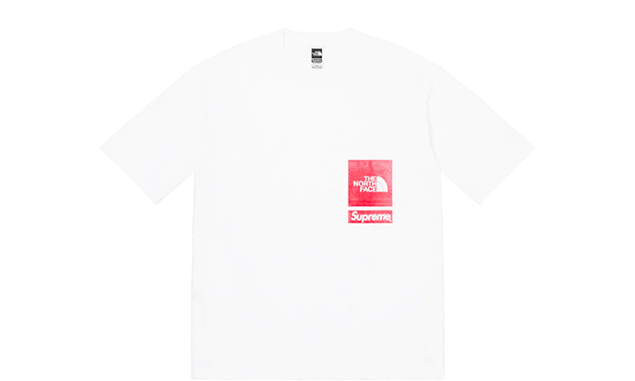 Supreme The North Face Printed Pocket Tee White - N/A – Izicop