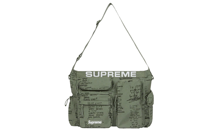 Supreme Field Messenger Bag Olive Gonz - N/A – Izicop