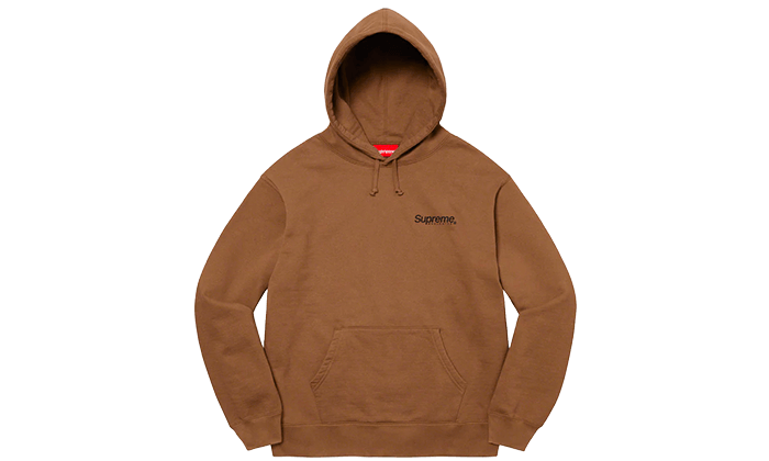 Supreme Worldwide Hooded Sweatshirt Olive - N/A – Izicop