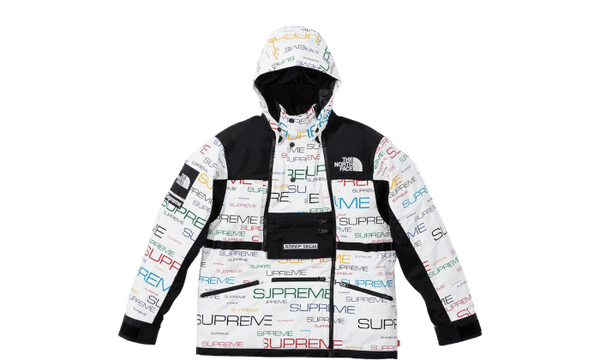 The north face sale x supreme jacket map