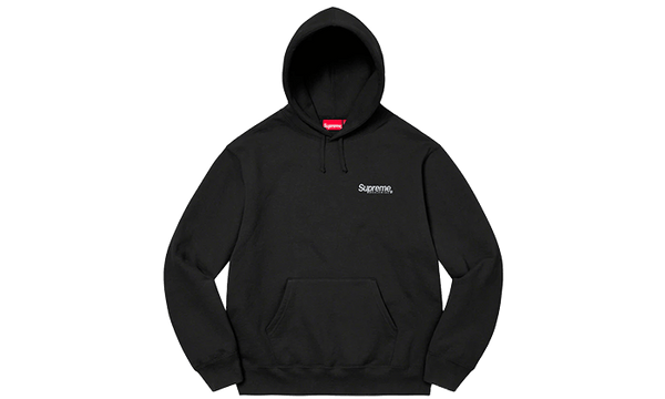 Supreme Worldwide Hooded Sweatshirt Black - N/A – Izicop