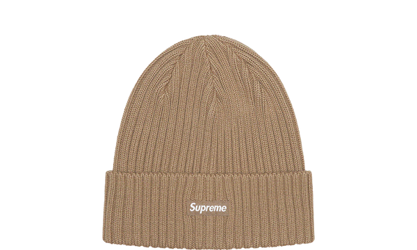 Supreme overdyed beanie taupe-
