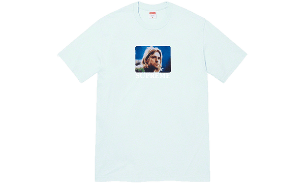 Supreme Kurt Cobain Tee Pale Blue - N/A – Izicop