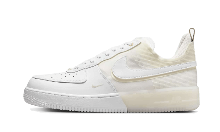 Nike Air Force One White Leather Utility Low Top Sneakers Size 42.5 Nike