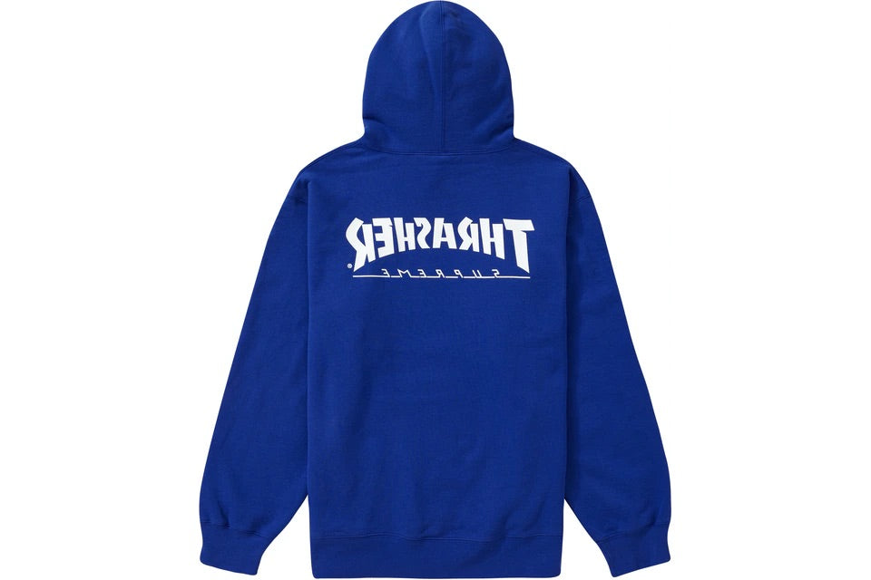 Supreme Thrasher Hooded Sweatshirt Royal – Izicop