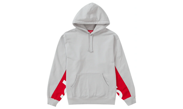 Supreme Cropped Panels Hooded Sweatshirt Grey – Izicop