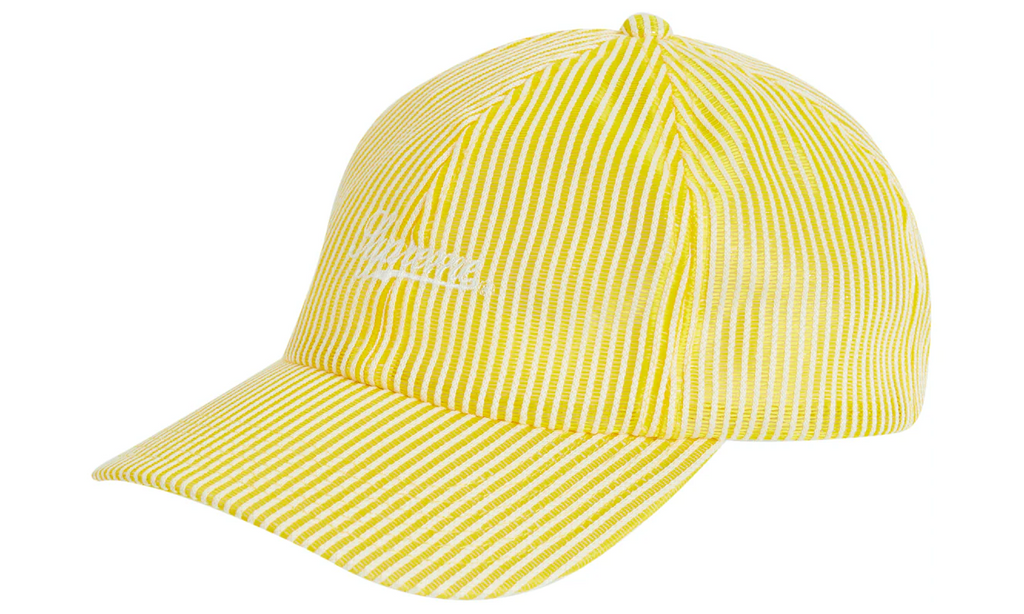 Supreme Stripe Mesh 6-Panel Yellow – Izicop