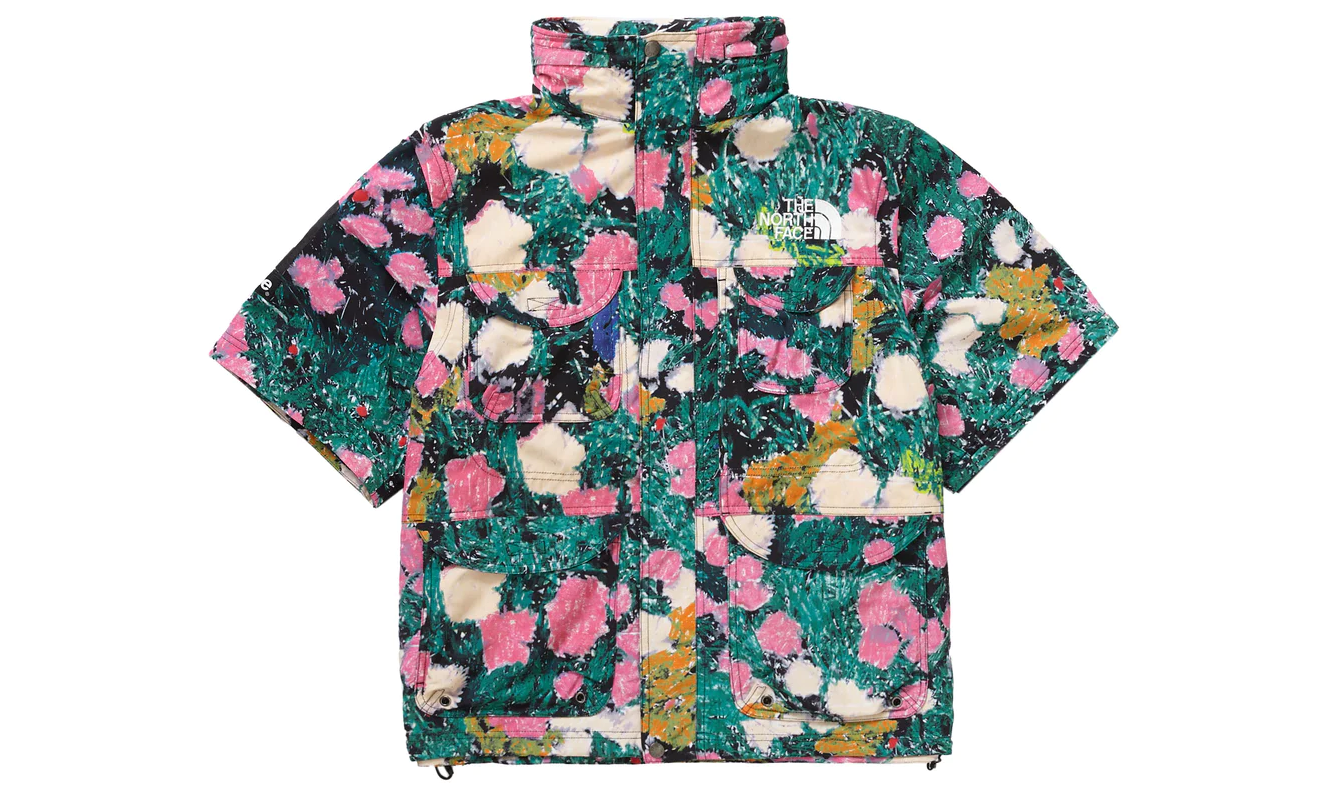 Supreme The North Face Trekking Convertible Jacket Flowers – Izicop