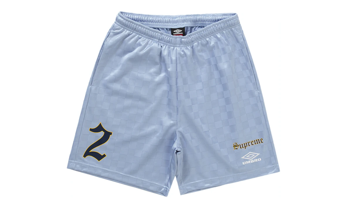 Supreme Umbro Soccer Short Light Blue – Izicop