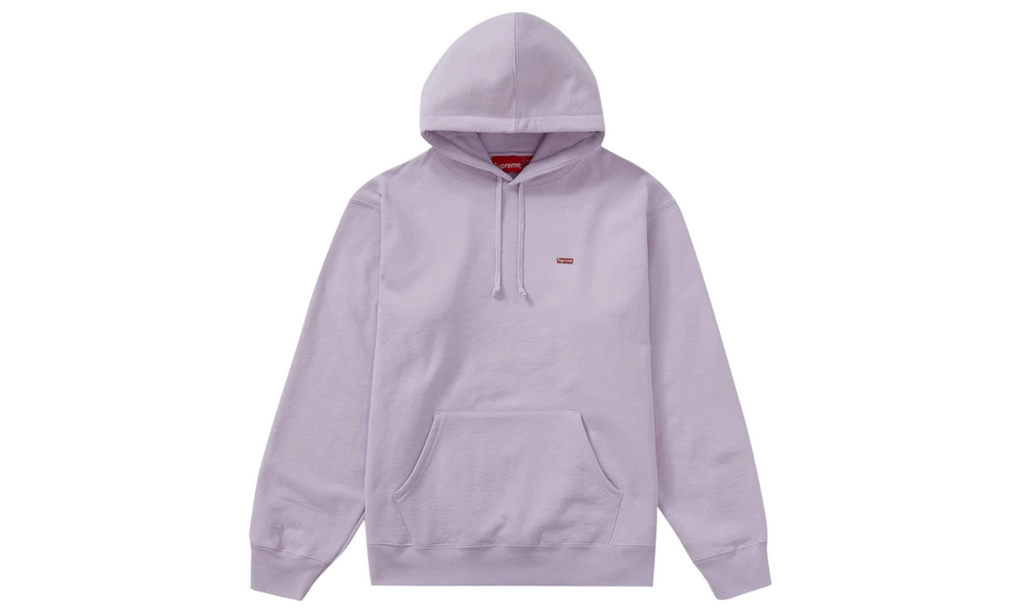 Supreme Enamel Small Box Hooded Sweatshirt Lavender – Izicop