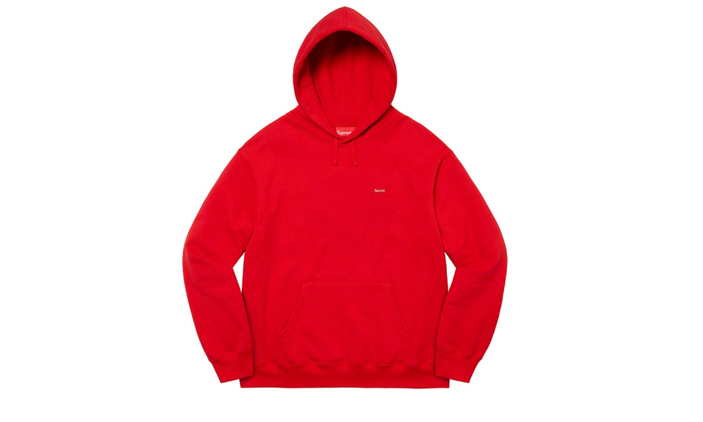 Supreme Enamel Small Box Hooded Sweatshirt Red – Izicop