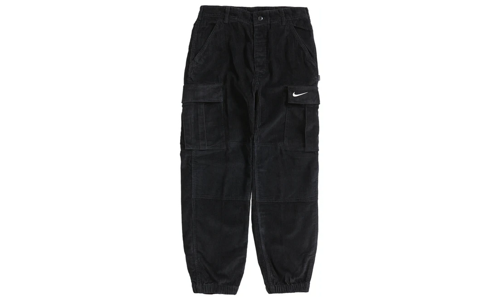Supreme Nike Arc Corduroy Cargo Pant Black – Izicop