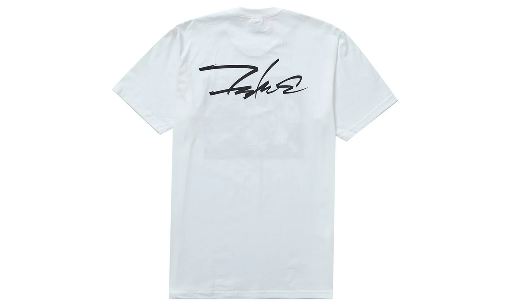 Supreme futura hot sale tee white