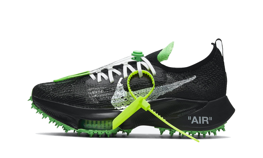 Nike Air Zoom Tempo NEXT% Off-White Black Scream Green - CV0697-001