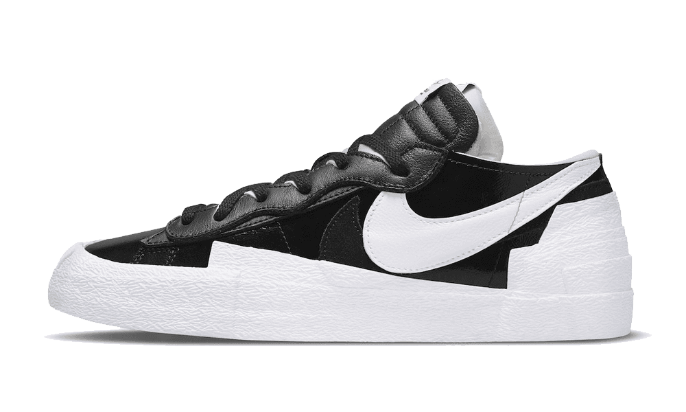 Nike Blazer Low Sacai Black Patent Leather - DM6443-001